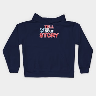 tell me your story Kids Hoodie